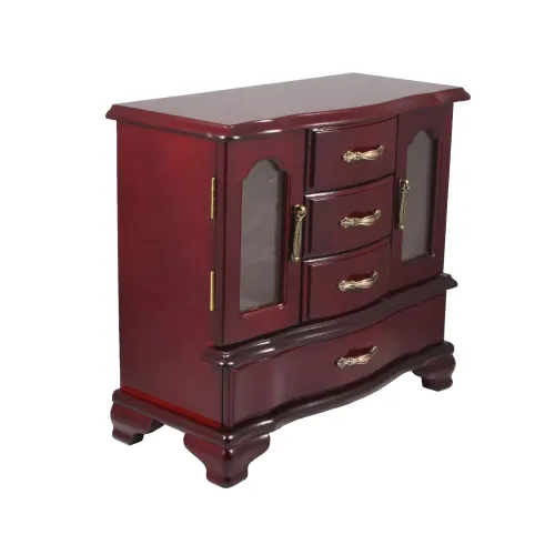 Ящики, комодики, шкафчики Шкафчик-шкафчик для украшений King Wood, вишня (JF-25066C)