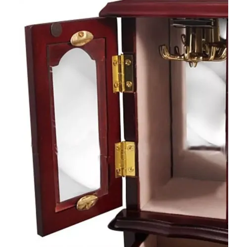 Ящики, комодики, шкафчики Шкафчик-шкафчик для украшений King Wood, вишня (JF-25066C)