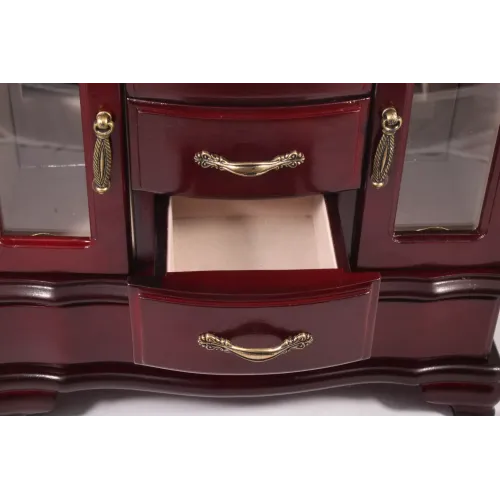 Ящики, комодики, шкафчики Шкафчик-шкафчик для украшений King Wood, вишня (JF-25066C)