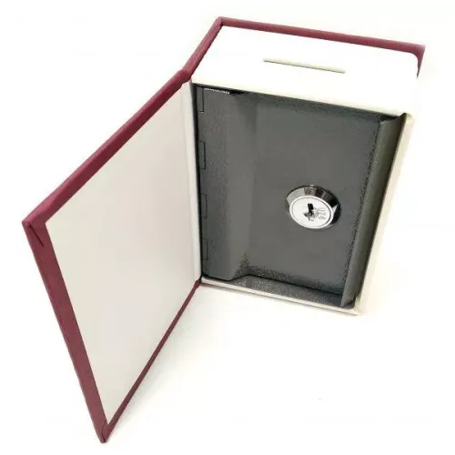 Книги-сейфы Копилка книга-сейф "Английский словарь" пластик, металл, коричневый 11,5 см (DN32057)