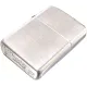 Бензинові запальнички Срібна запальничка бензинова ZIPPO Brushed Sterling Silver срібло 925 проби, оксамитова коробочка (13)