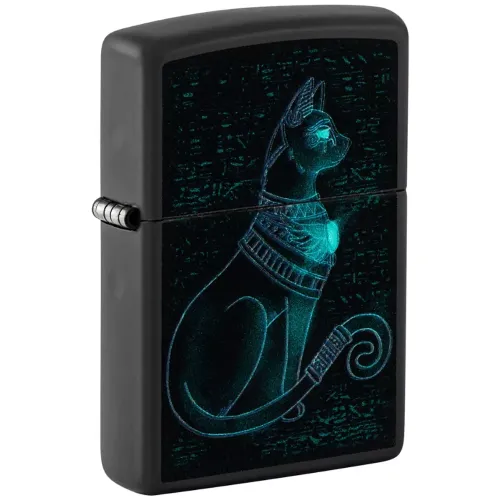 Бензиновые зажигалки Зажигалка бензиновая Zippo Spiritual Cat Design Черная (48582) Бензиновые зажигалки Зажигалка бензиновая Zippo Spiritual Cat Design Черная (48582)