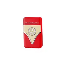 Зажигалка газовая пьезо турбо Licences VW Full Cap Metal Желто-красная (40610124YERE)