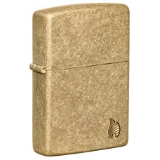 Запальничка армована бензинова ZIPPO Armor® Tumbled Brass Series Flame (46398)