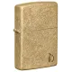 Бензинові запальнички Запальничка армована бензинова ZIPPO Armor® Tumbled Brass Series Flame (46398)