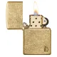 Бензинові запальнички Запальничка армована бензинова ZIPPO Armor® Tumbled Brass Series Flame (46398)