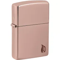 Запальничка армована бензинова ZIPPO High Polish Rose Gold Flame Design (46401) Запальничка армована бензинова ZIPPO High Polish Rose Gold Flame Design (46401)