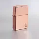 Бензинові запальнички Запальничка армована бензинова ZIPPO High Polish Rose Gold Flame Design (46401)
