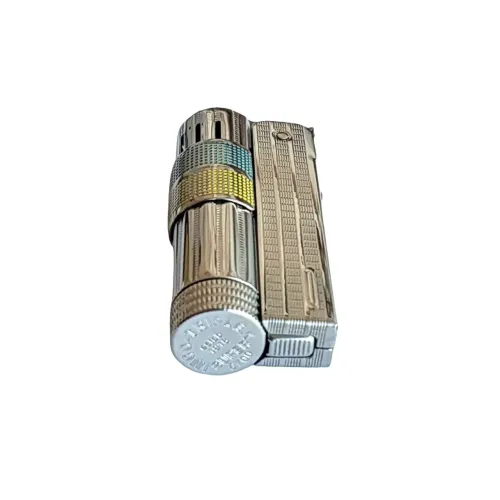 Бензинові запальнички Запальничка бензинова IMCO Super 6700 Triplex Oil chrome yellow-blue Two Tone хром жовто-блакитна (IM1800083)