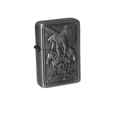 Зажигалка бензиновая STAR Серый (23646STAR)