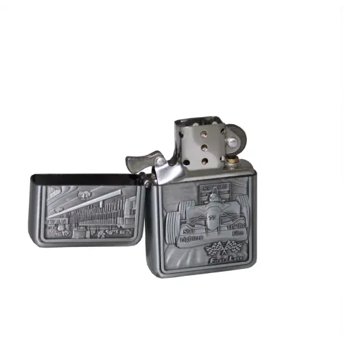 Бензиновые зажигалки Зажигалка бензиновая STAR Серый (23648STAR)