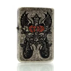 Зажигалка бензиновая STAR в подарочной упаковке Бронзовый (23564STAR)