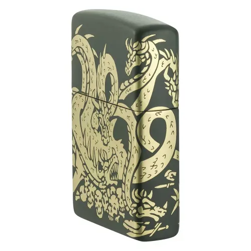 Бензиновые зажигалки Зажигалка бензиновая Zippo Dragon Design (48907)