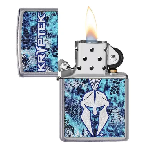 Бензинові запальнички Запальничка бензинова Zippo Kryptek Street Chrome (49334) Бензинові запальнички Запальничка бензинова Zippo Kryptek Street Chrome (49334)