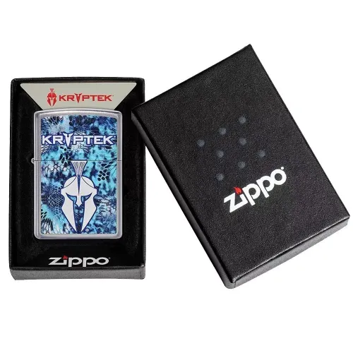 Бензинові запальнички Запальничка бензинова Zippo Kryptek Street Chrome (49334) Бензинові запальнички Запальничка бензинова Zippo Kryptek Street Chrome (49334)