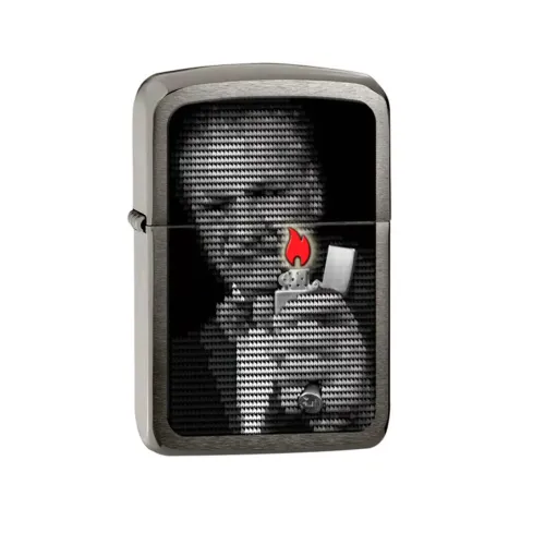 Бензинові запальнички Запальничка бензинова "ZIPPO" Mr. Blaisdell, хром (28452)