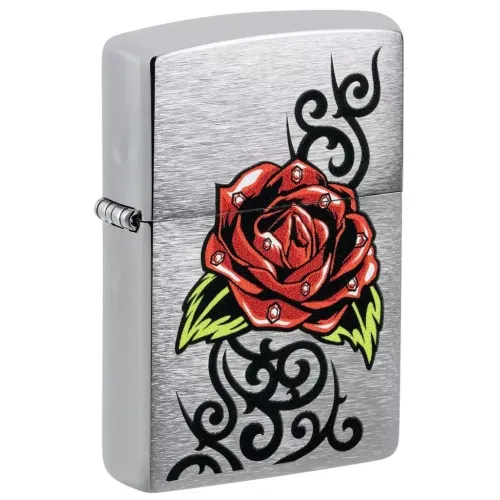 Бензинові запальнички Запальничка бензинова Zippo Rose Tattoo Design (48790)