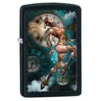 Зажигалка бензиновая Zippo Steampunk Aviator Girl (28670)