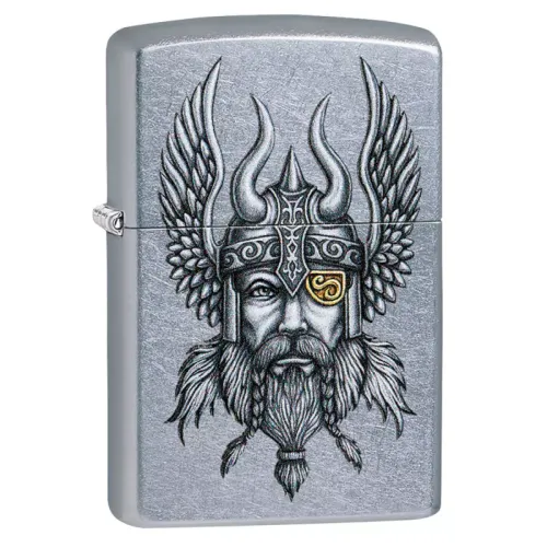Бензиновые зажигалки Зажигалка бензиновая Zippo Viking Warrior Design (29871)