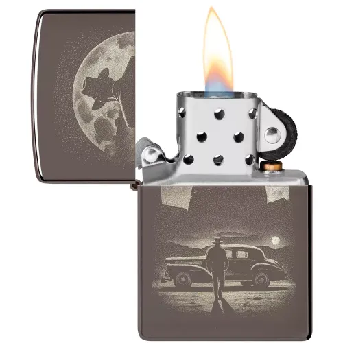 Бензинові запальнички Запальничка бензинова Zippo Vintage Car and Man Design (46349) Бензинові запальнички Запальничка бензинова Zippo Vintage Car and Man Design (46349)