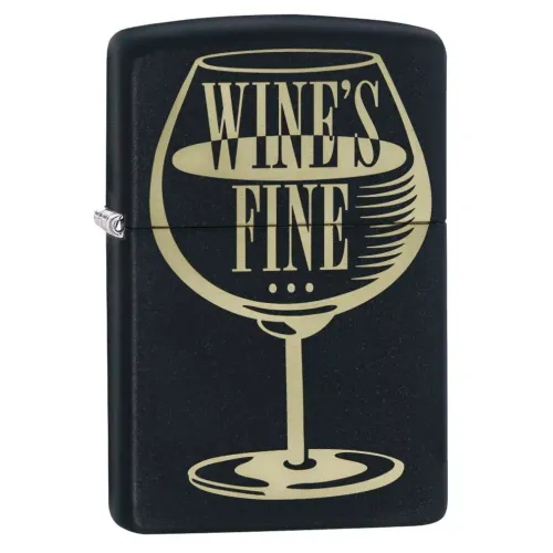Бензиновые зажигалки Зажигалка бензиновая ZIPPO Wine "s Fine Design (29611)