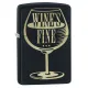 Бензиновые зажигалки Зажигалка бензиновая ZIPPO Wine "s Fine Design (29611)