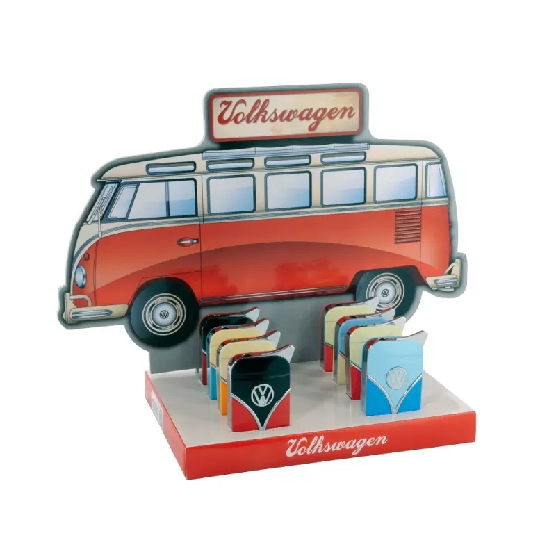 Газовая зажигалка LICENCES VW SAMBA LIGHTER DL-8 Желтый с красным (40610003)