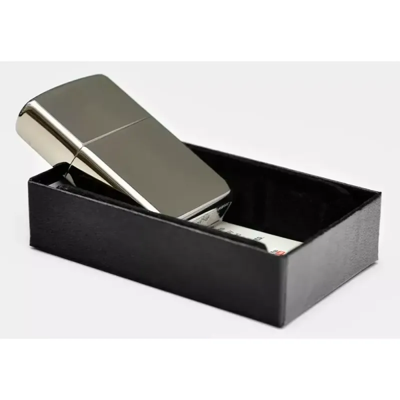 Запальничка бензинова Zippo Razor Blade Lighter Лезо бритви, дзеркальний хром (28137)