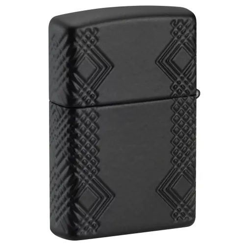 Зажигалка армированная бензиновая ZIPPO Armor® Black Matte lMultiCut, матовая, черная (46775)