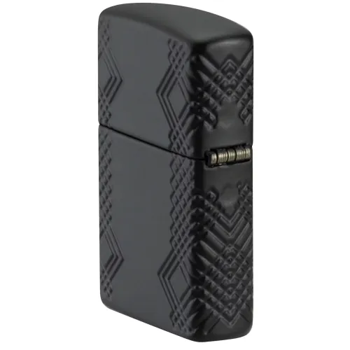 Зажигалка армированная бензиновая ZIPPO Armor® Black Matte lMultiCut, матовая, черная (46775)