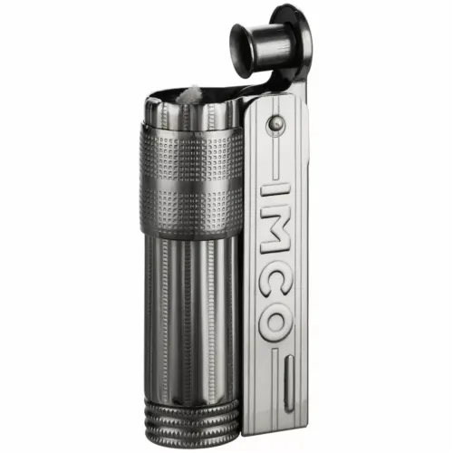 Зажигалка бензиновая IMCO Triplex Super 6700 Oil chrom IMCO Logo серебристая (IM1800022)