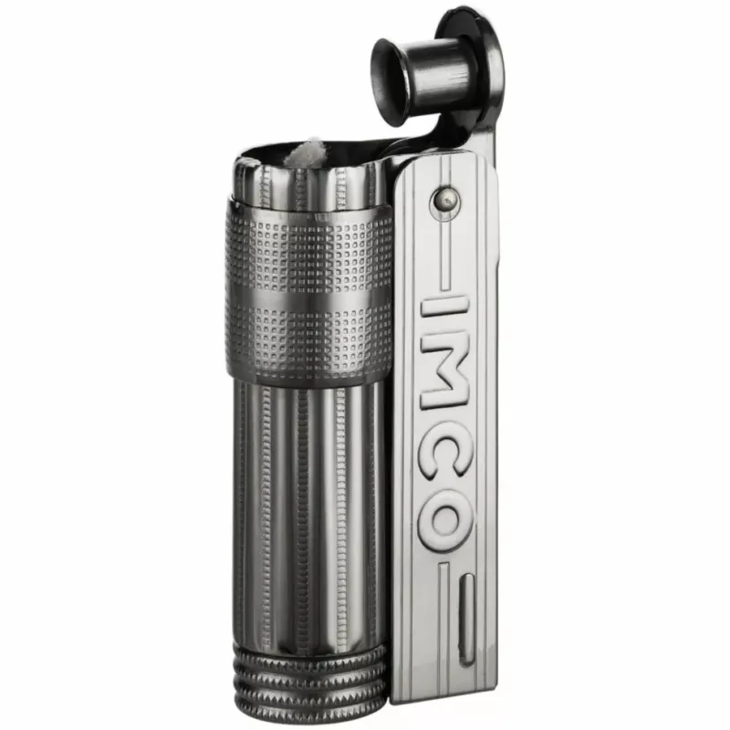 Зажигалка бензиновая IMCO Triplex Super 6700 Oil chrom IMCO Logo серебристая (IM1800022)
