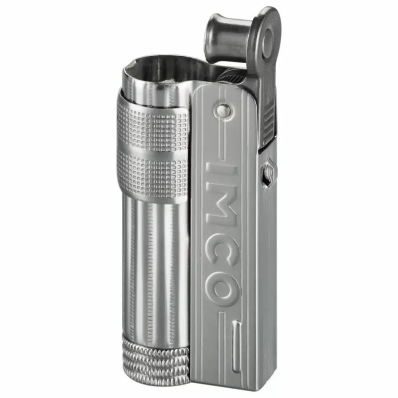 Зажигалка бензиновая IMCO Triplex Super 6700 Oil chrom IMCO Logo серебристая (IM1800022)