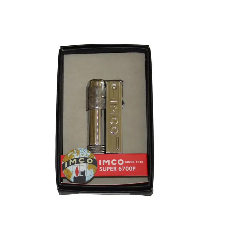 Зажигалка бензиновая IMCO Triplex Super 6700 Oil chrom IMCO Logo серебристая (IM1800022)