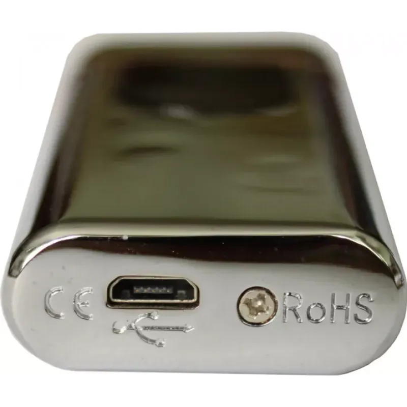Зажигалка Silver Match SM ICON ALLSAINT TOUCH DBLARC IGNIT Серебристый (40674270SL)