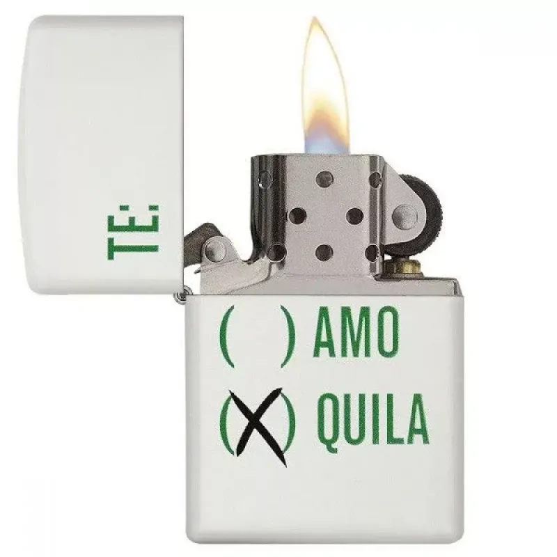 Зажигалка бензиновая ZIPPO Teguila Design белый (29617) зажигалка бензиновая ZIPPO Teguila Design белый (29617)