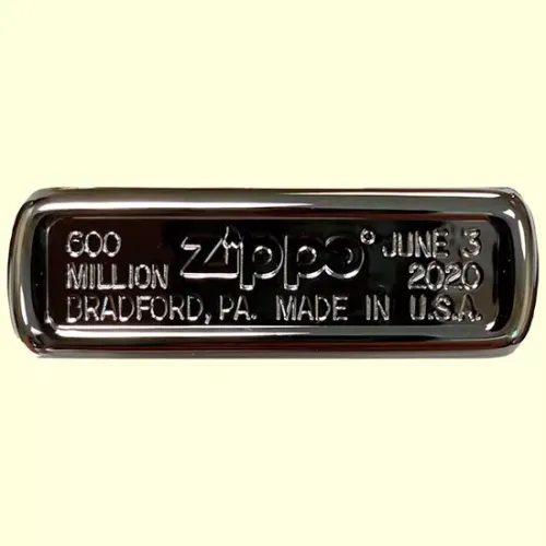 Коллекционная зажигалка Zippo 600th Million High Polish Chrome (49272) коллекционная зажигалка Zippo 600th Million High Polish Chrome