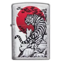 Зажигалка бензиновая Zippo Asian Tiger (29889)