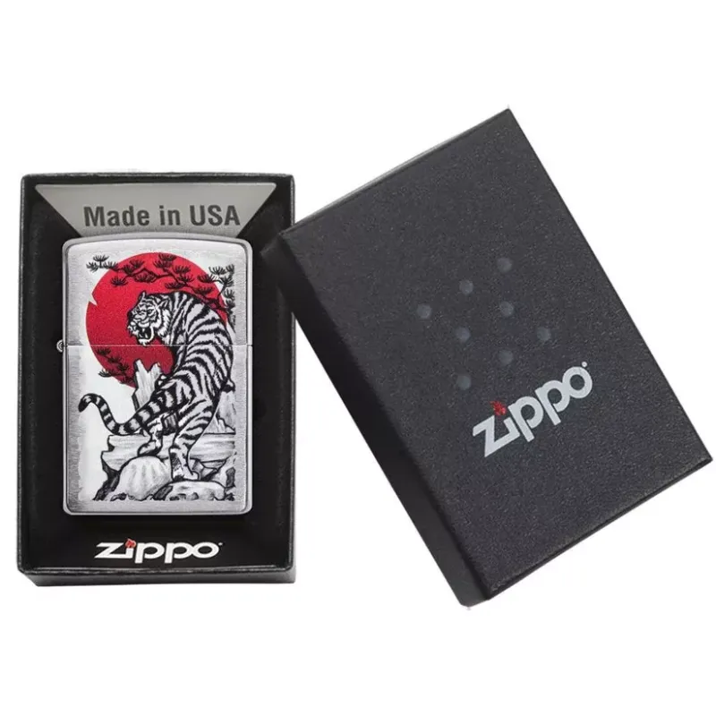 Зажигалка бензиновая Zippo Asian Tiger (29889)