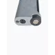 Зажигалка газовая кремниевая IMCO Streamline II Flint pewter морозный камень, серая (IM1800040)