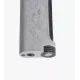 Зажигалка газовая кремниевая IMCO Streamline II Flint pewter морозный камень, серая (IM1800040)