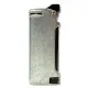 Зажигалка газовая кремниевая IMCO Streamline II Flint pewter морозный камень, серая (IM1800040)