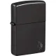 Зажигалка армированная бензиновая Zippo Armor® High Polish Black Flame Design (46402)