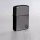 Зажигалка армированная бензиновая Zippo Armor® High Polish Black Flame Design (46402)