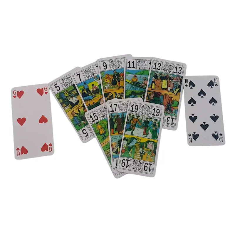Карти для гри в тарок з гаданням 78 шт. "Jeu deTarot" 11.5x6 см (DN29753A)