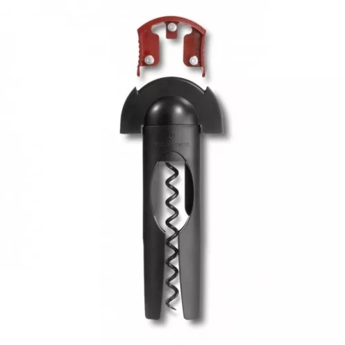 Штопор с резаком для фольги Victorinox Черный (7.6924) Штопор с резаком для фольги Victorinox Черный (7.6924)