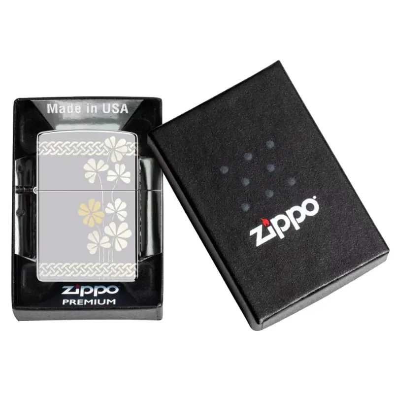 Запальничка бензинова Zippo Clover Design (48586)