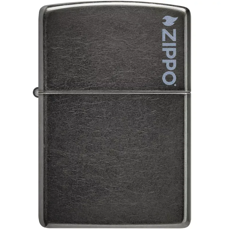 Зажигалка бензиновая ZIPPO Classic Grey Zippo Logo (28378 ZL)