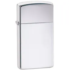 Зажигалка бензиновая ZIPPO узкая HIGH POLISH CHROME (1610)