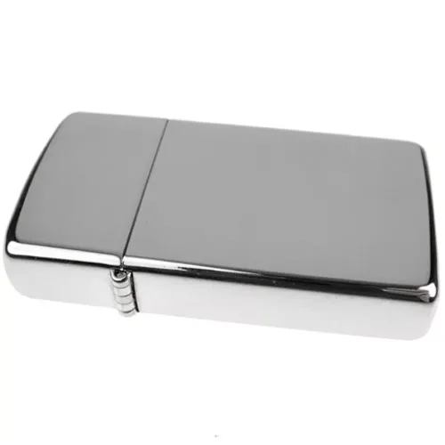 Зажигалка бензиновая ZIPPO узкая HIGH POLISH CHROME (1610)
